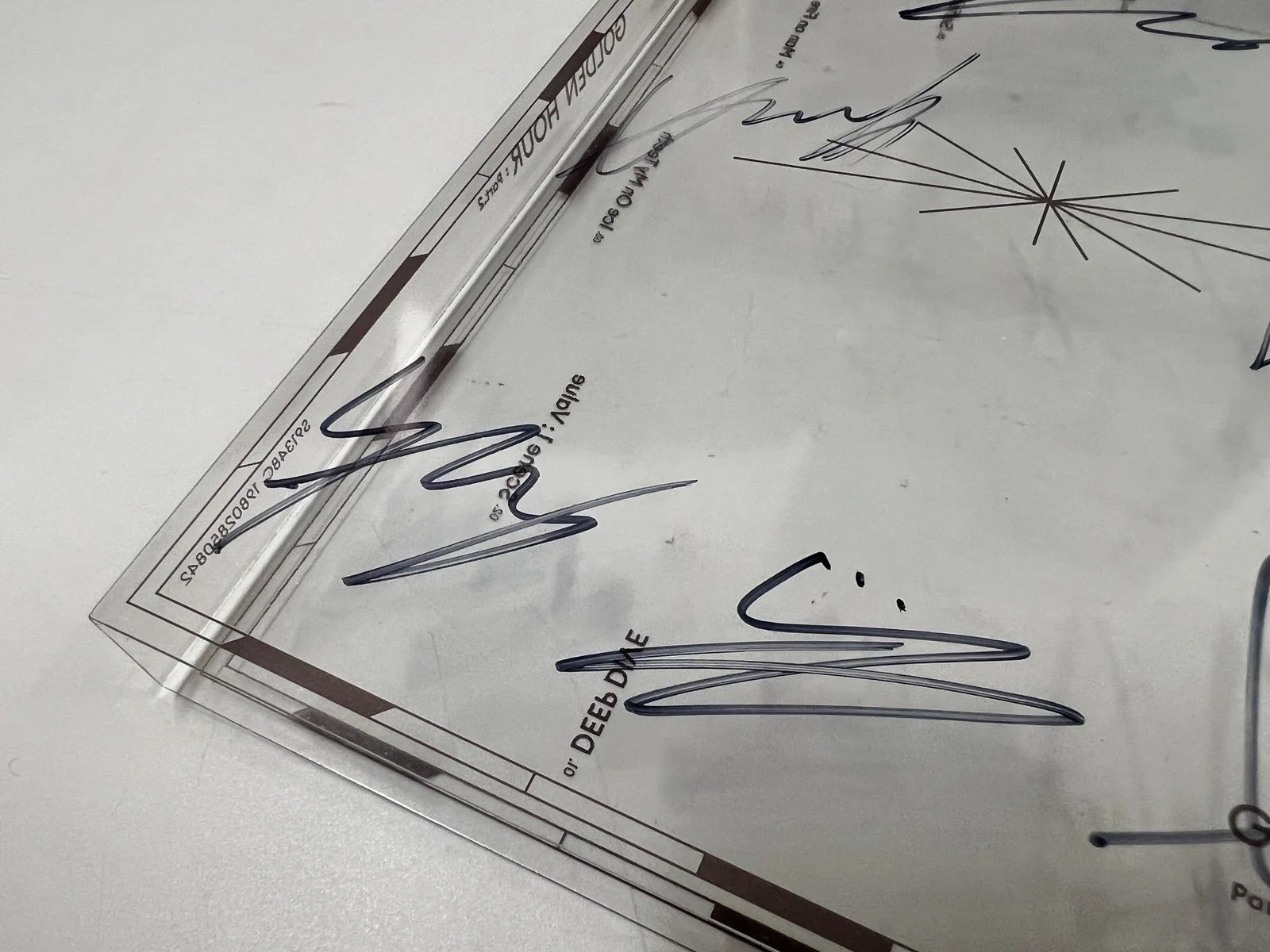 ATEEZ - YUNHO SIGNED POLAROID (OUTLAW) — chaepeach